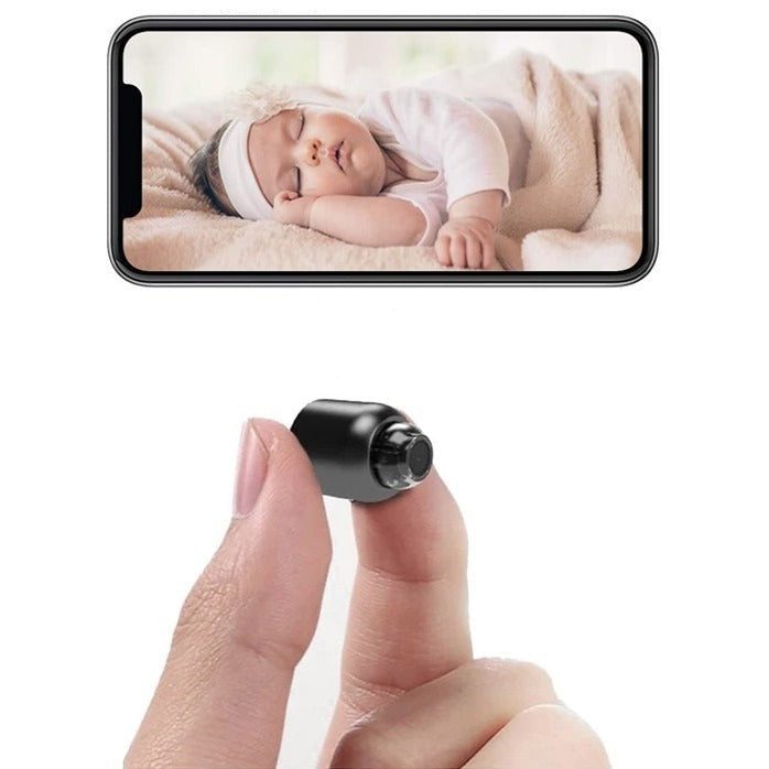 Wearclo | Super Small WiFi Surveillance Camera Night Vision IP Security Camera
