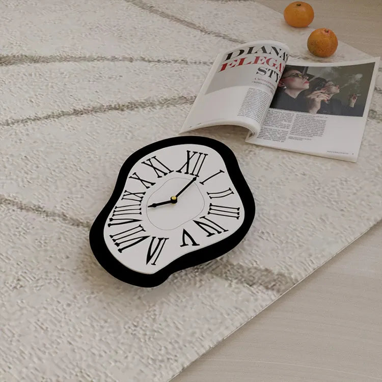 Wearclo | Surrealistic Wall Clock | Artistic Numeral Design