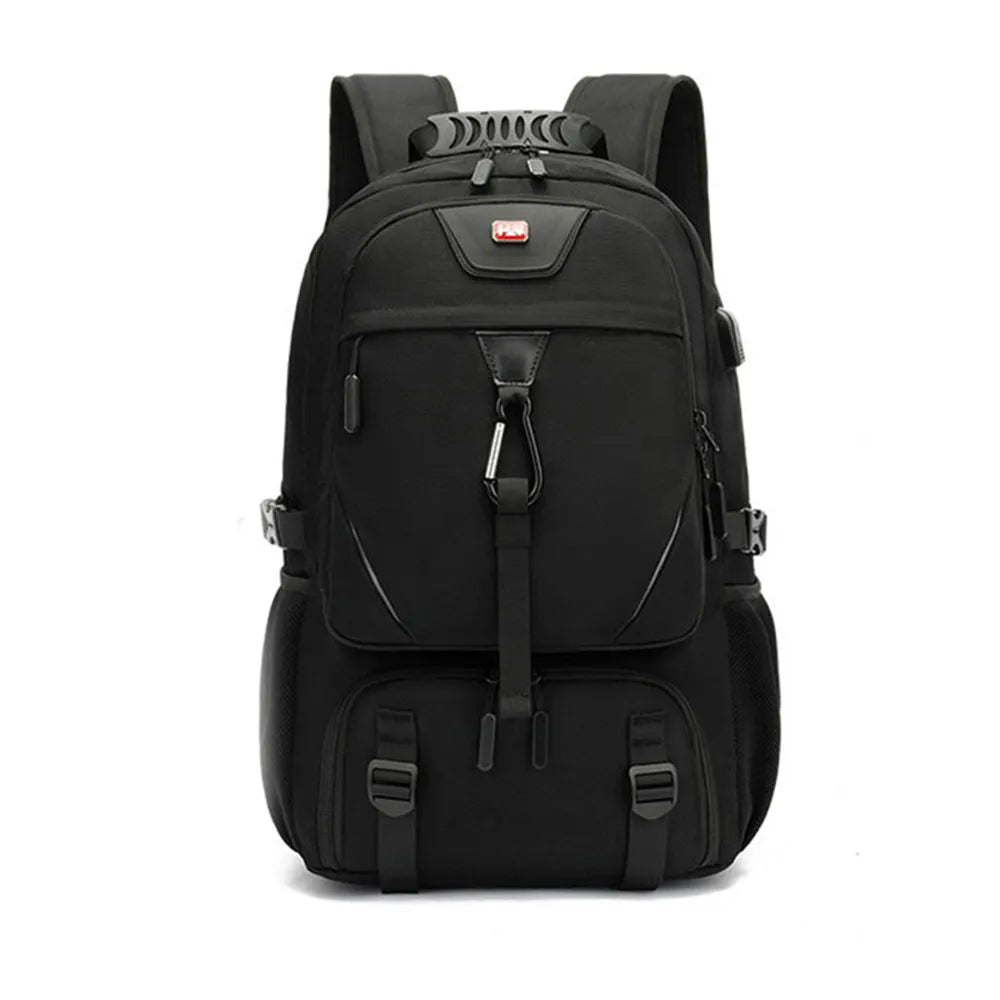 Wearclo | Tech Trek Pro 50-80L – The ultimate backpack with USB charging | Durable and spacious