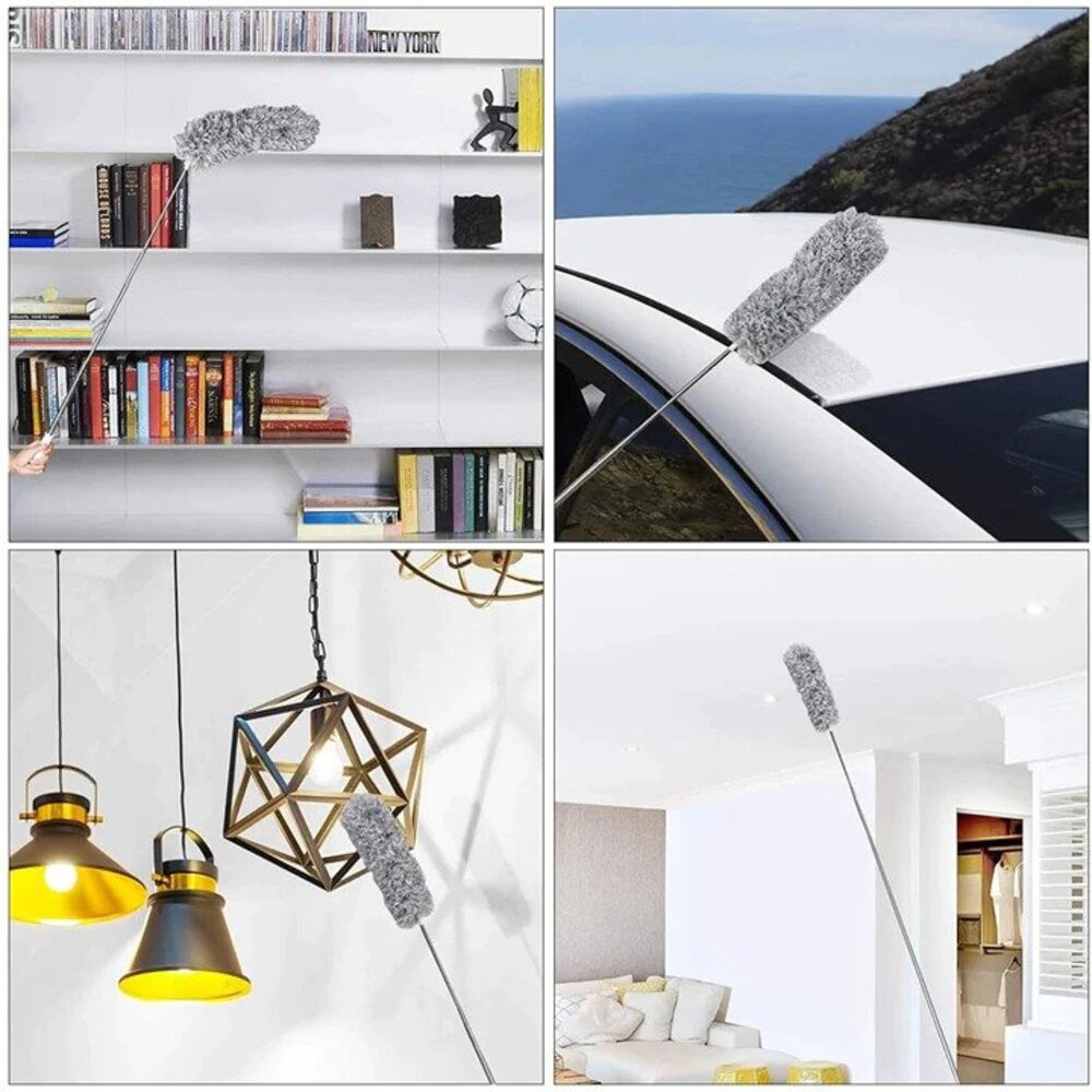 Wearclo | Telescopic Duster with Long Arm - Washable Duster