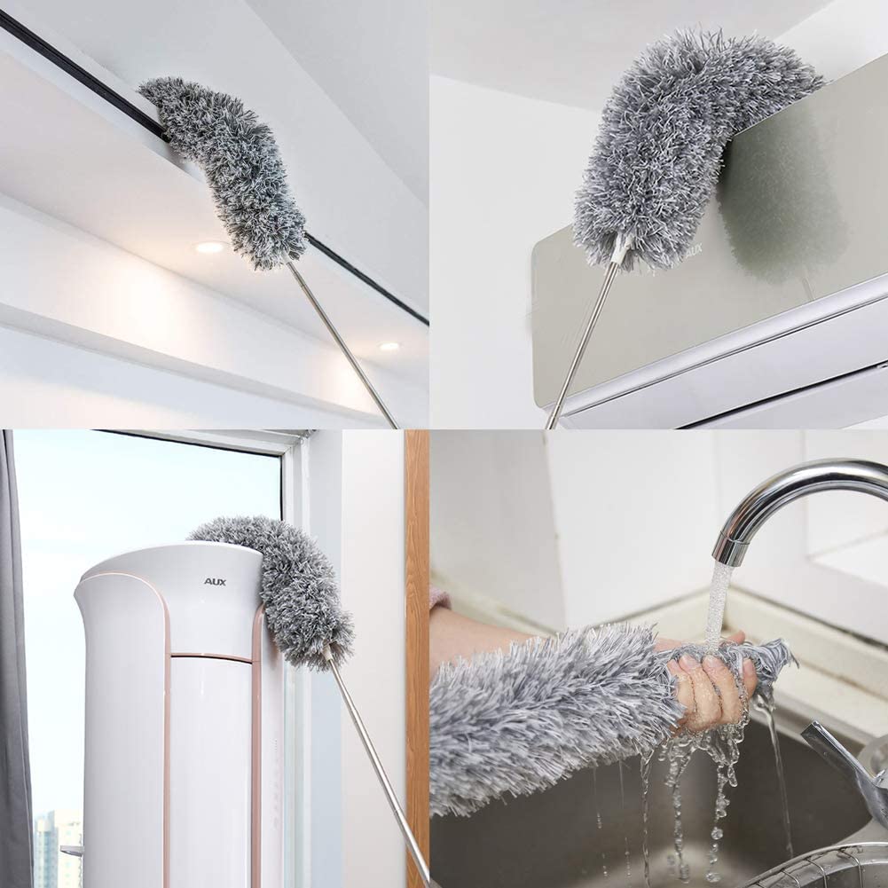 Wearclo | Telescopic Duster with Long Arm - Washable Duster