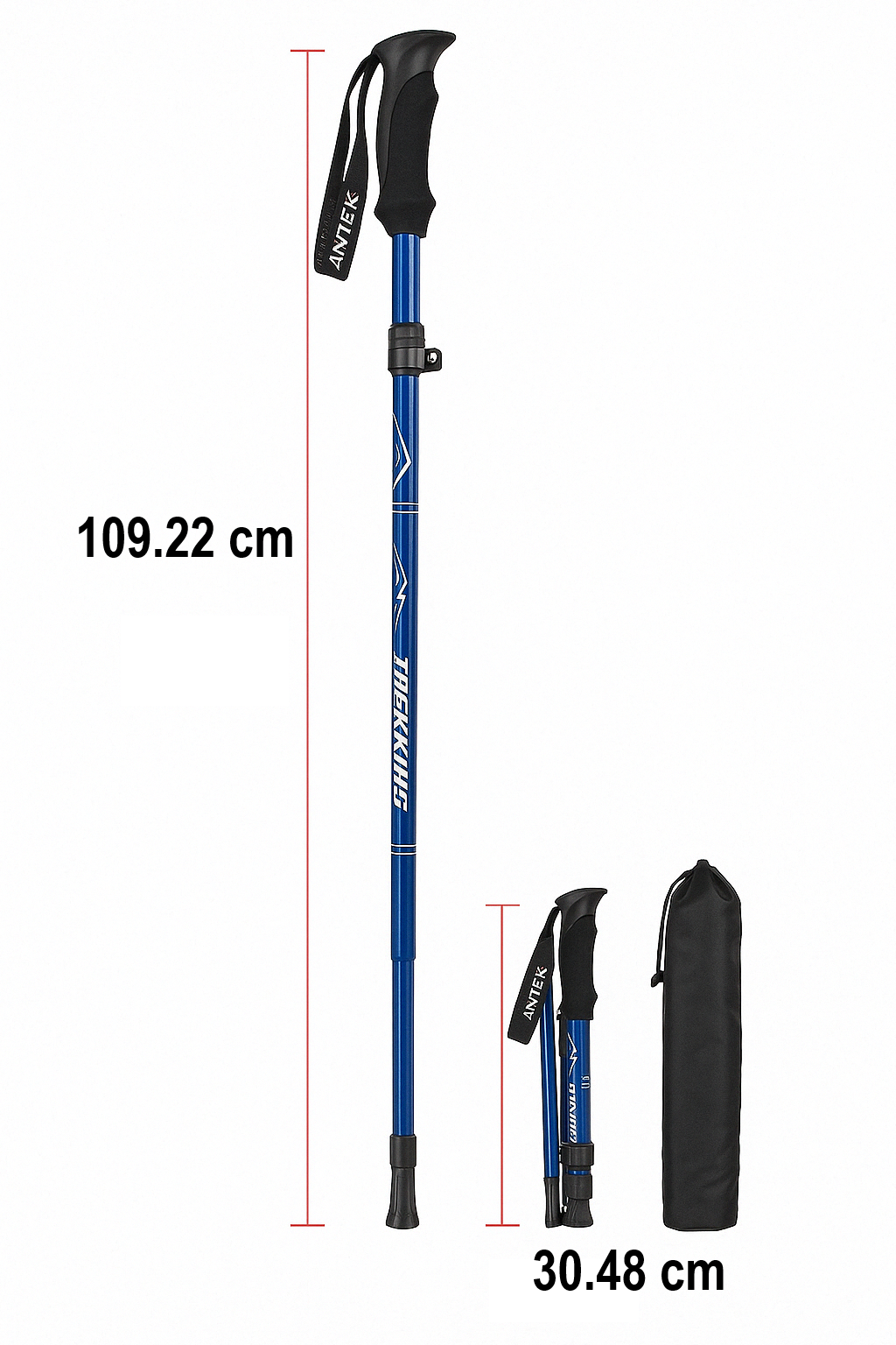 Wearclo | Telescopic Walking Sticks - TrailMaster
