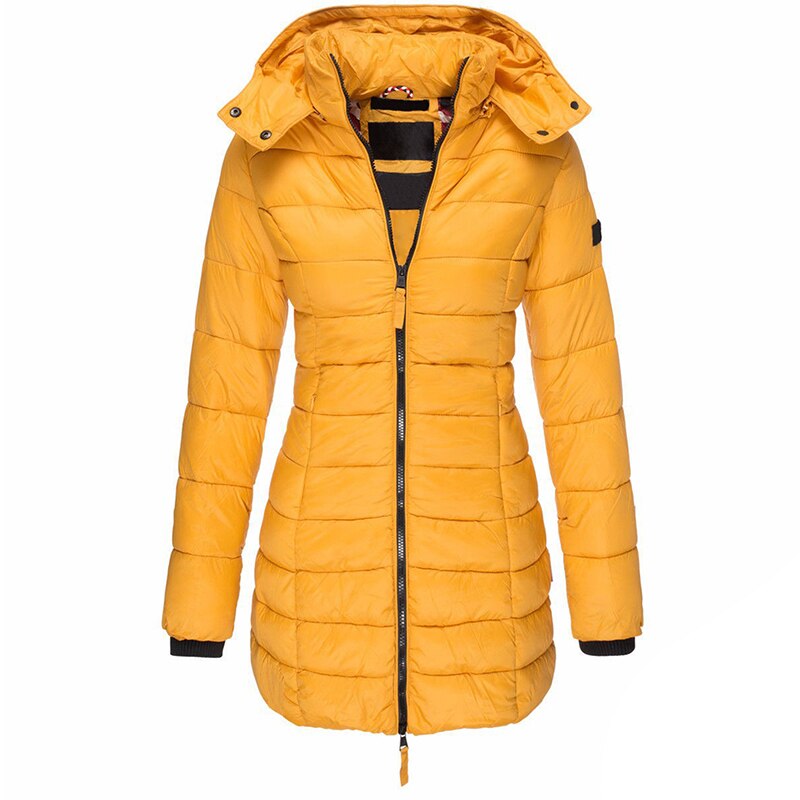 Wearclo The best and coziest winter jacket with hood and zipper