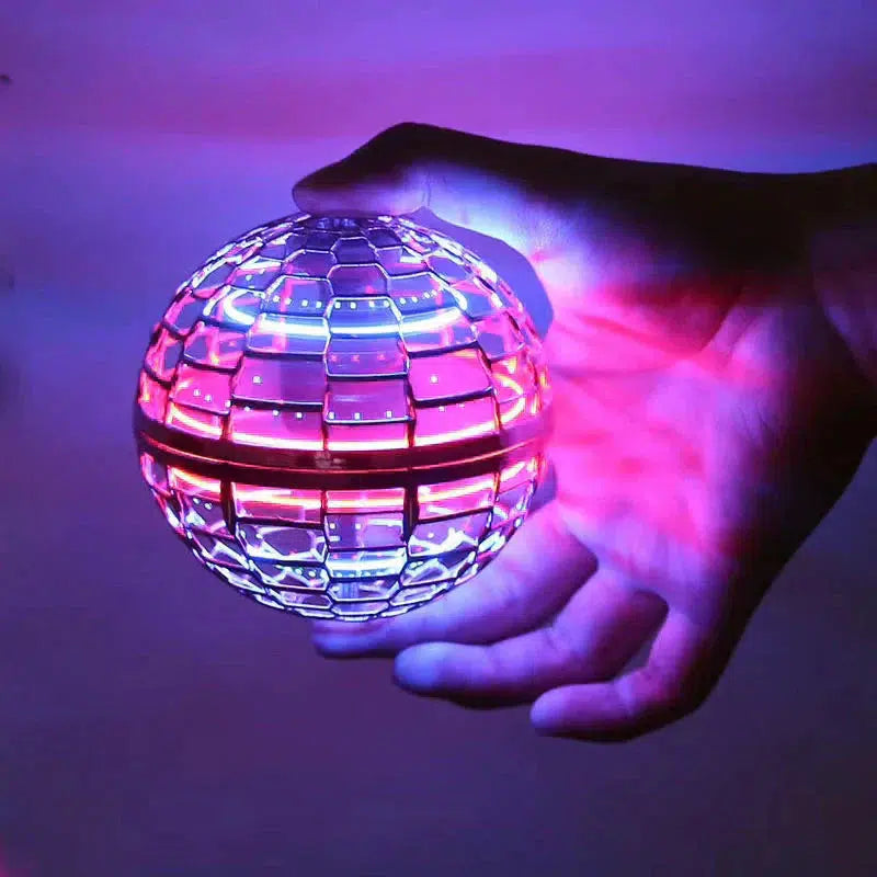 Wearclo | The Original Flying Orb Ball | Aerodynamic Flight Spinner with LED Effects | 360° Rotation & Boomerang Function | Shock-Resistant Housing & USB Fast Charging