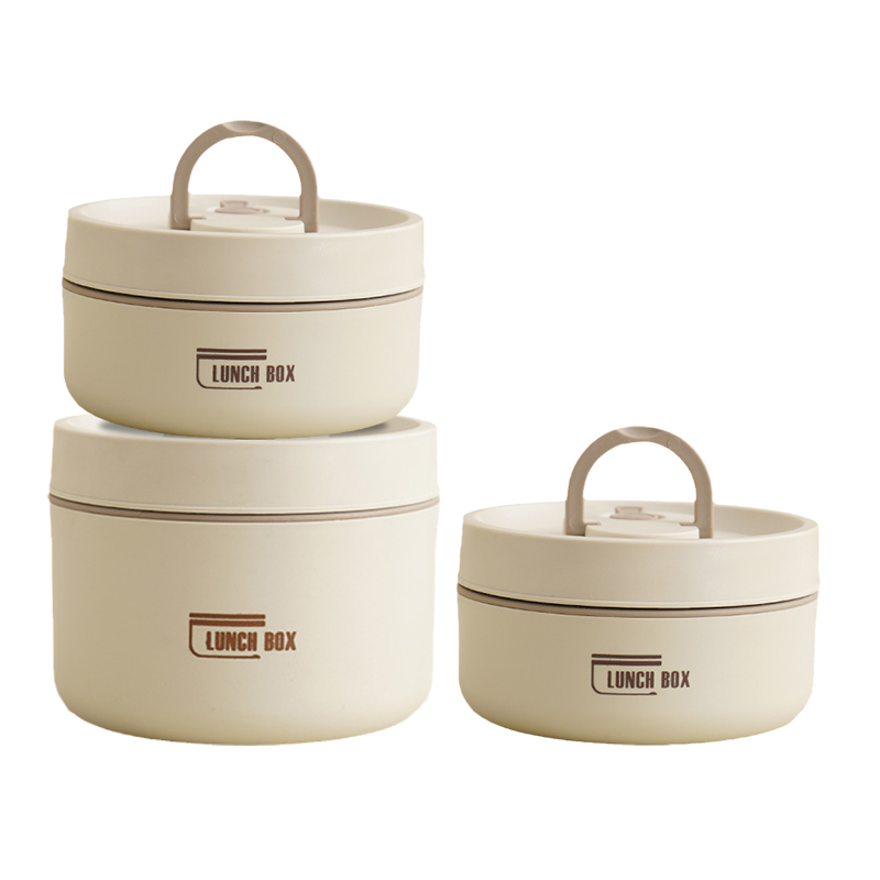 Wearclo | ThermoBox Multi-Layered Insulated Lunchbox with FREE Carry Bag