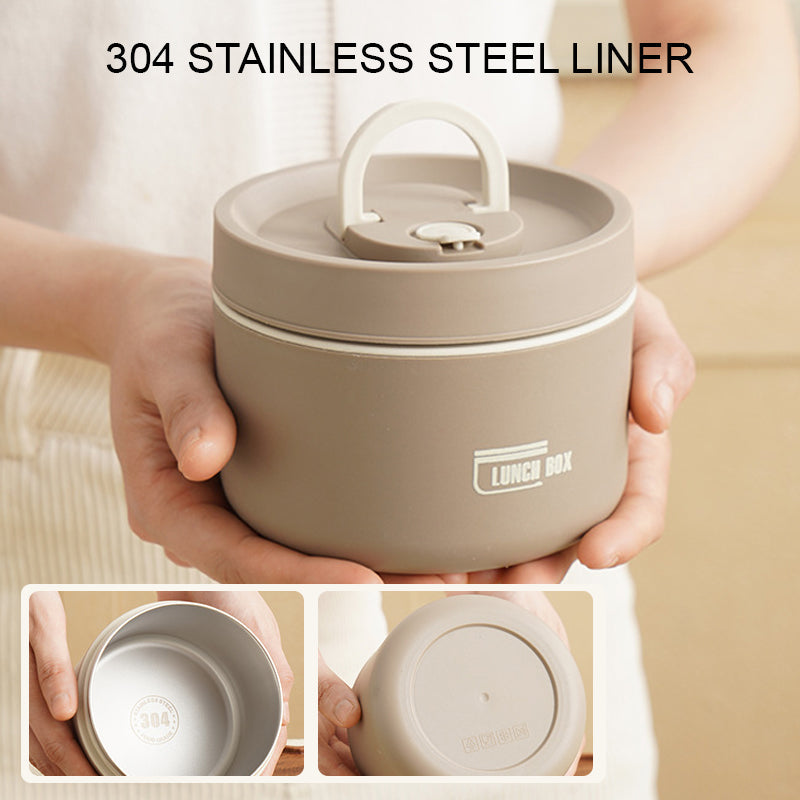 Wearclo | ThermoBox Multi-Layered Insulated Lunchbox with FREE Carry Bag