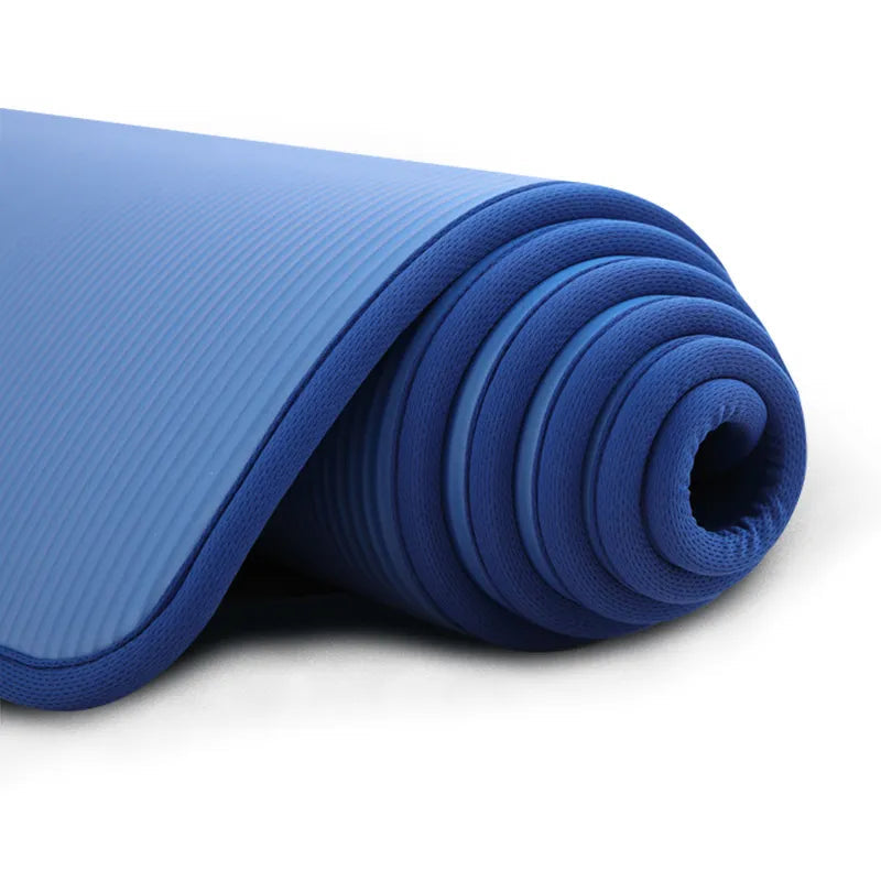 Wearclo | Thick Non-Slip Yoga Mat with Ribbed Texture