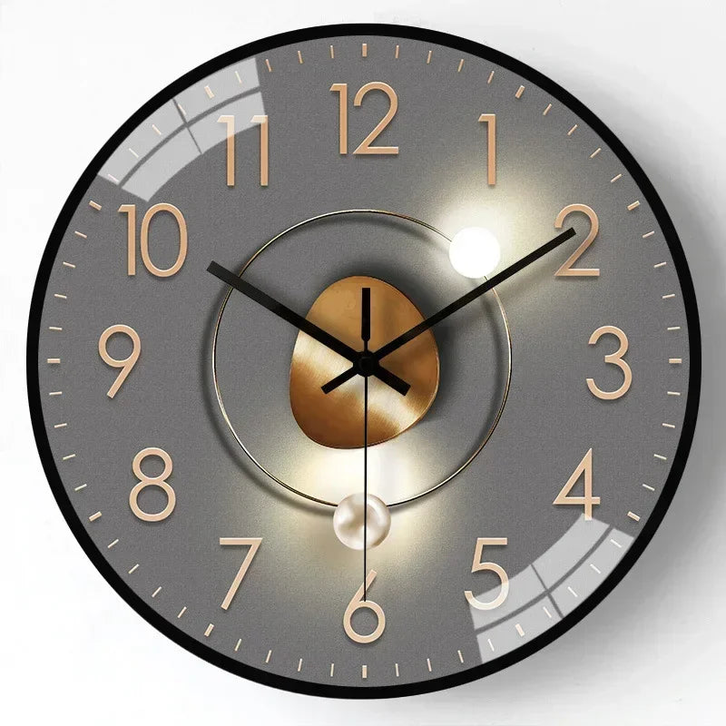 Wearclo | Timeless Whisper™ | Silent Classic Wall Clock | Noise-Free Design for Bedroom & Office Decor