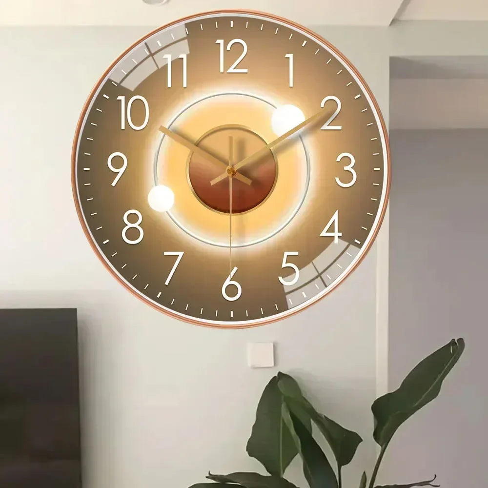 Wearclo | Timeless Whisper™ | Silent Classic Wall Clock | Noise-Free Design for Bedroom & Office Decor