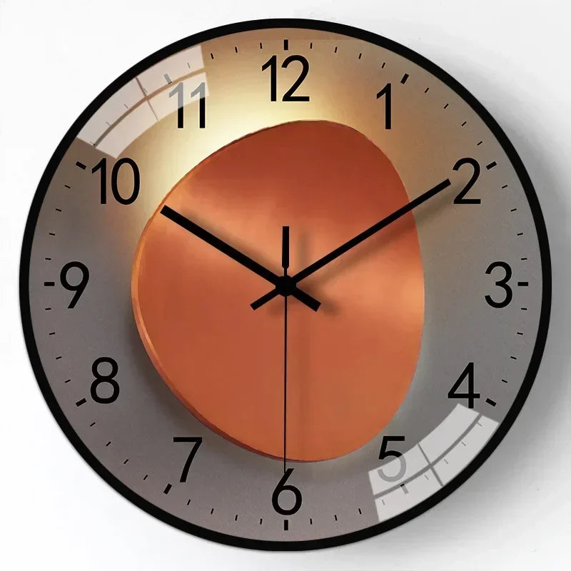 Wearclo | Timeless Whisper™ | Silent Classic Wall Clock | Noise-Free Design for Bedroom & Office Decor