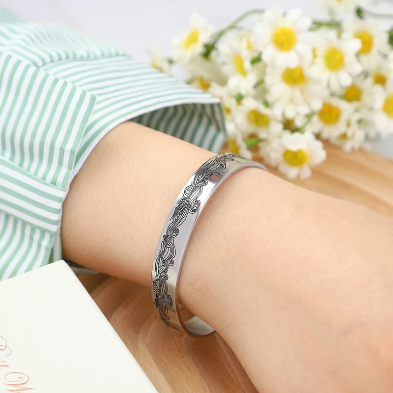 Wearclo | To My Daughter Proud of You Love Dad Bracelet