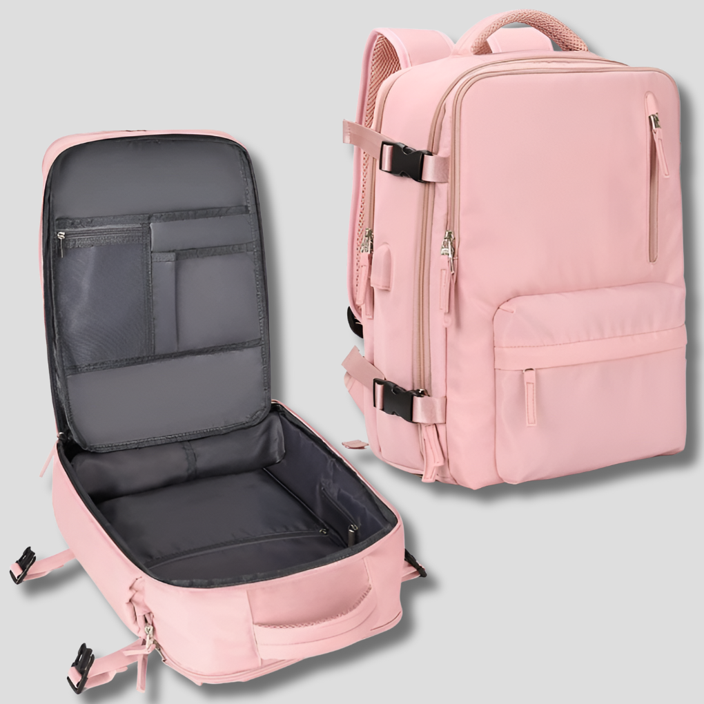 Wearclo | Travel Backpack Carry-On Expandable