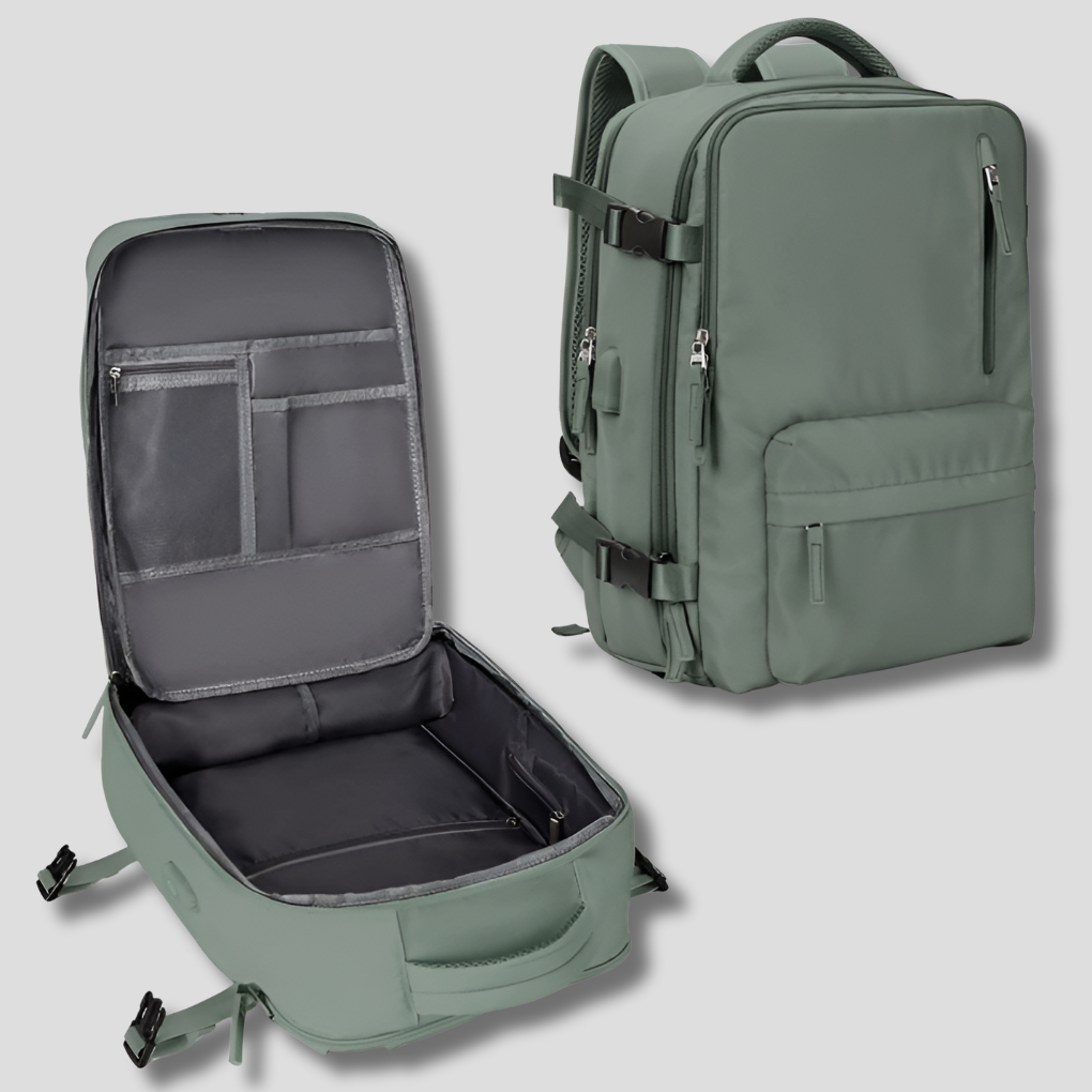 Wearclo | Travel Backpack Carry-On Expandable