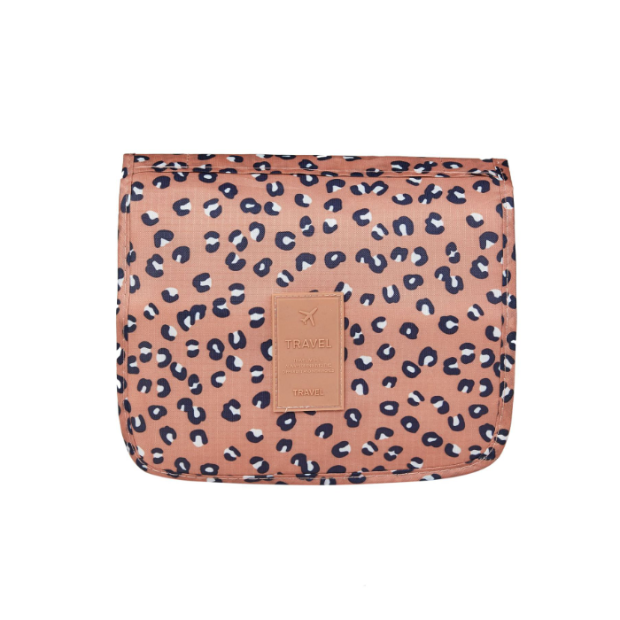 Wearclo Travel Cosmetic Bag | Waterproof & with Hook | Foldable & Padded | For Women & Men