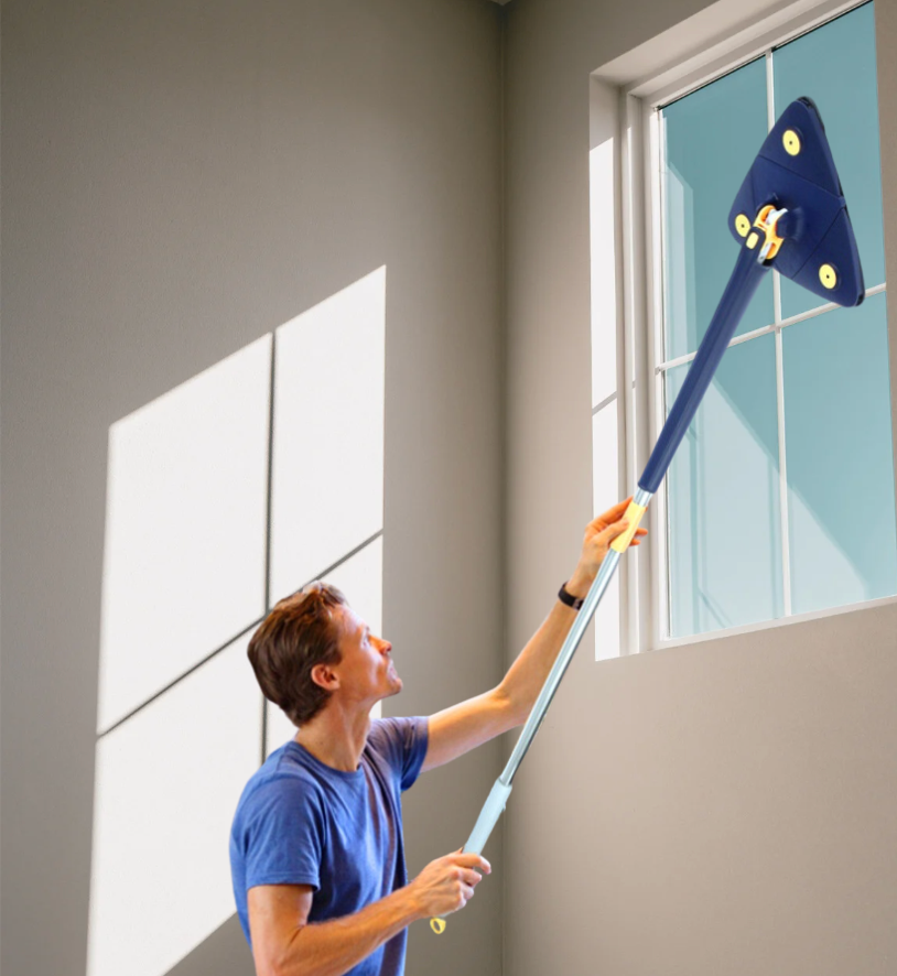 Wearclo | Triangle Mop 360° Swivel Head for Easy Cleaning