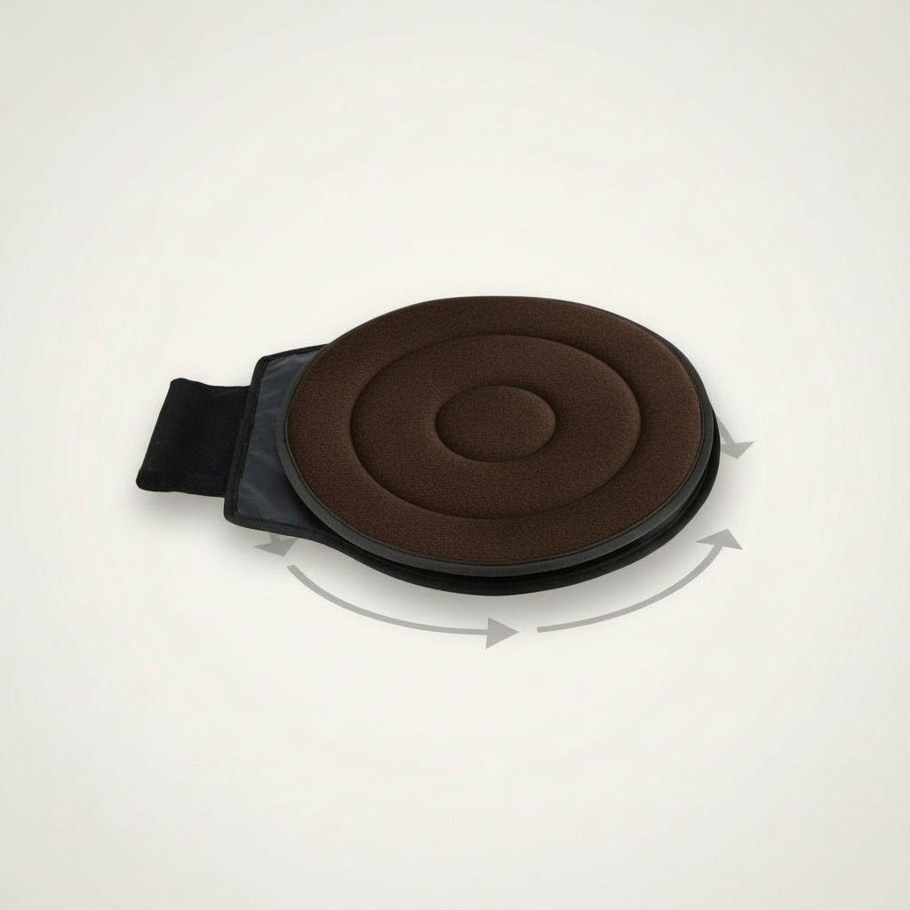 Wearclo | TurnEase 360° Rotating Seat Cushion – Comfortable Swivel Cushion for Car, Office & Home