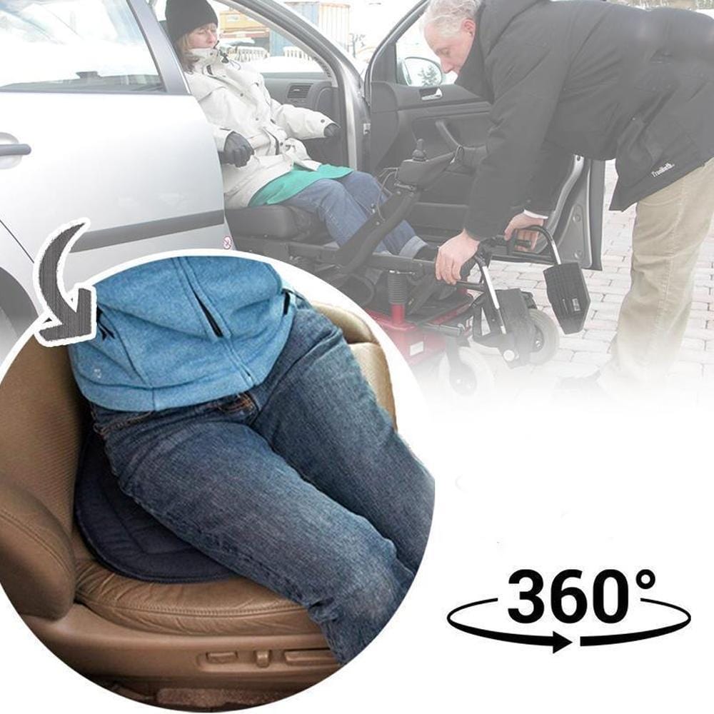 Wearclo | TurnEase 360° Rotating Seat Cushion – Comfortable Swivel Cushion for Car, Office & Home