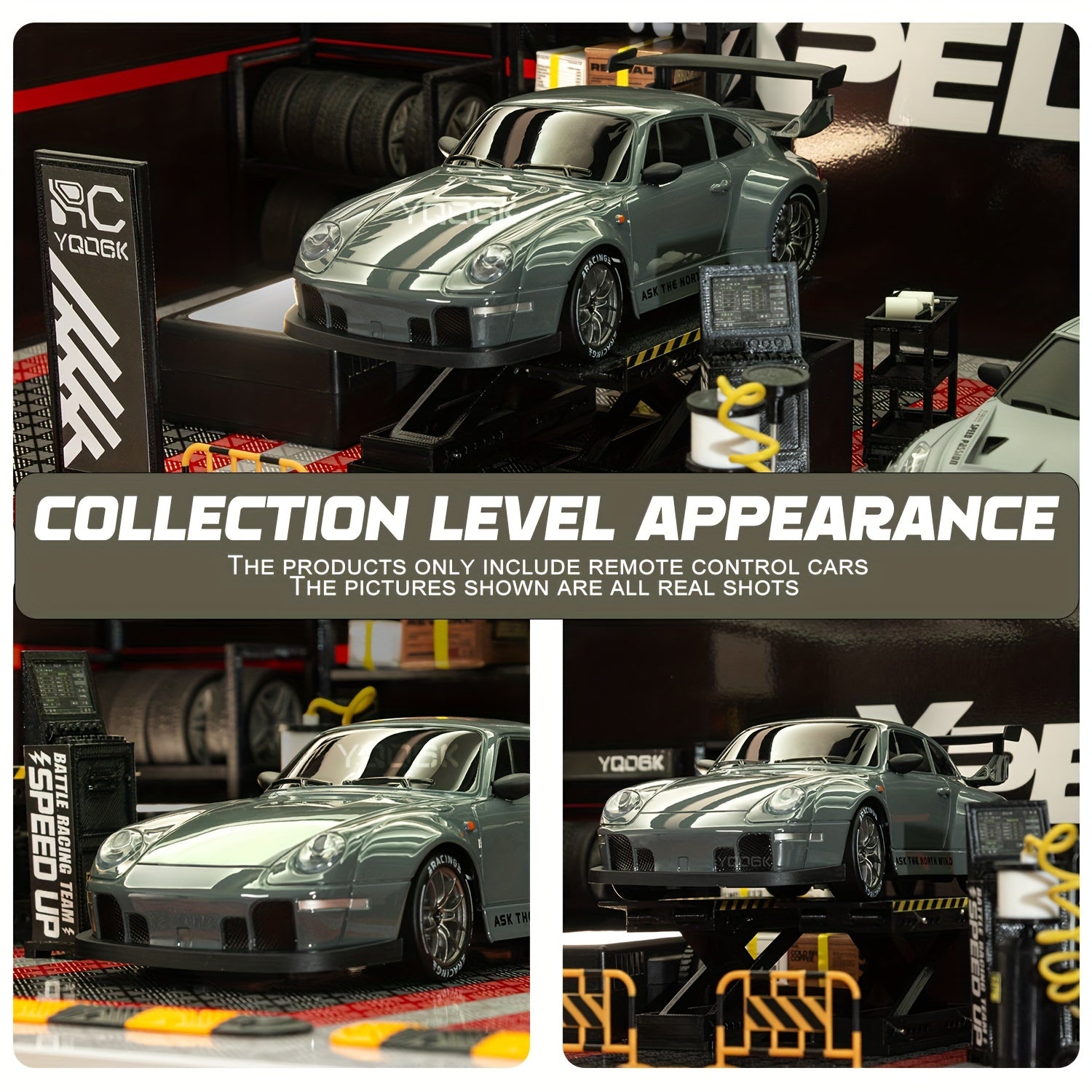 Wearclo | Ultimate 1:24 RC Drift Car with LED Wheels – Rechargeable 4WD Racing Toy