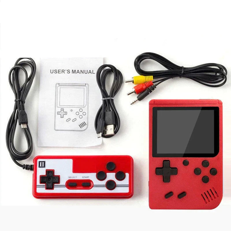 Wearclo | Ultimate 400-in-1 Retro Gaming Console – Classic Portable Handheld Game Player with TV Output