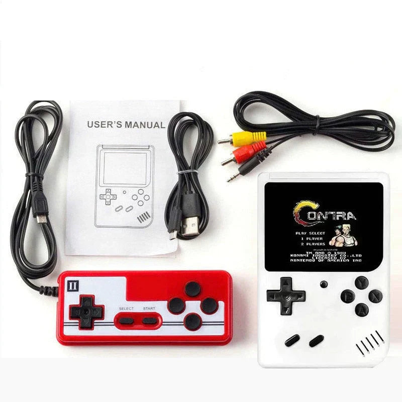 Wearclo | Ultimate 400-in-1 Retro Gaming Console – Classic Portable Handheld Game Player with TV Output