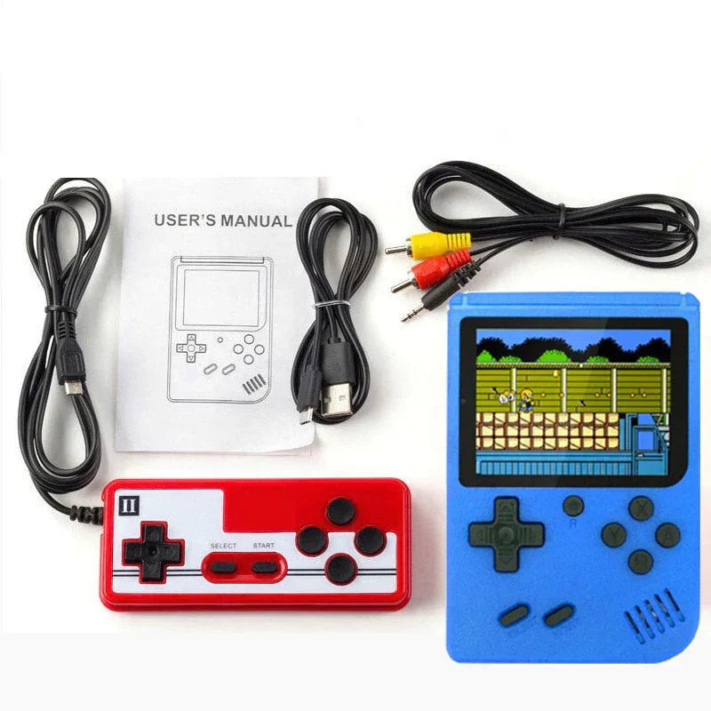 Wearclo | Ultimate 400-in-1 Retro Gaming Console – Classic Portable Handheld Game Player with TV Output