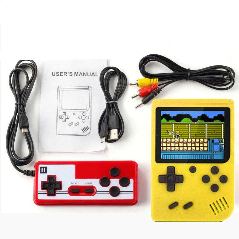 Wearclo | Ultimate 400-in-1 Retro Gaming Console – Classic Portable Handheld Game Player with TV Output