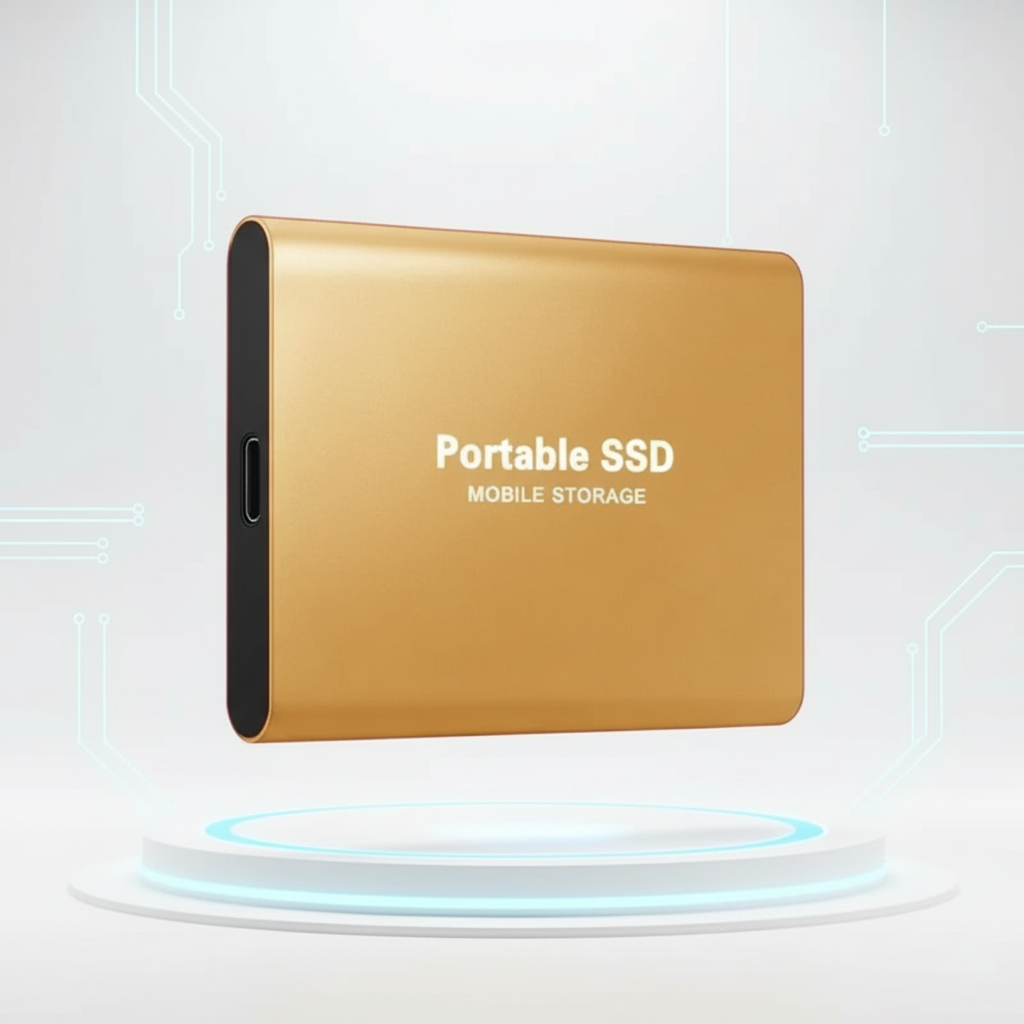 Wearclo | Ultra Fast External SSD – Portable Storage USB 3.1 (Up to 128GB)