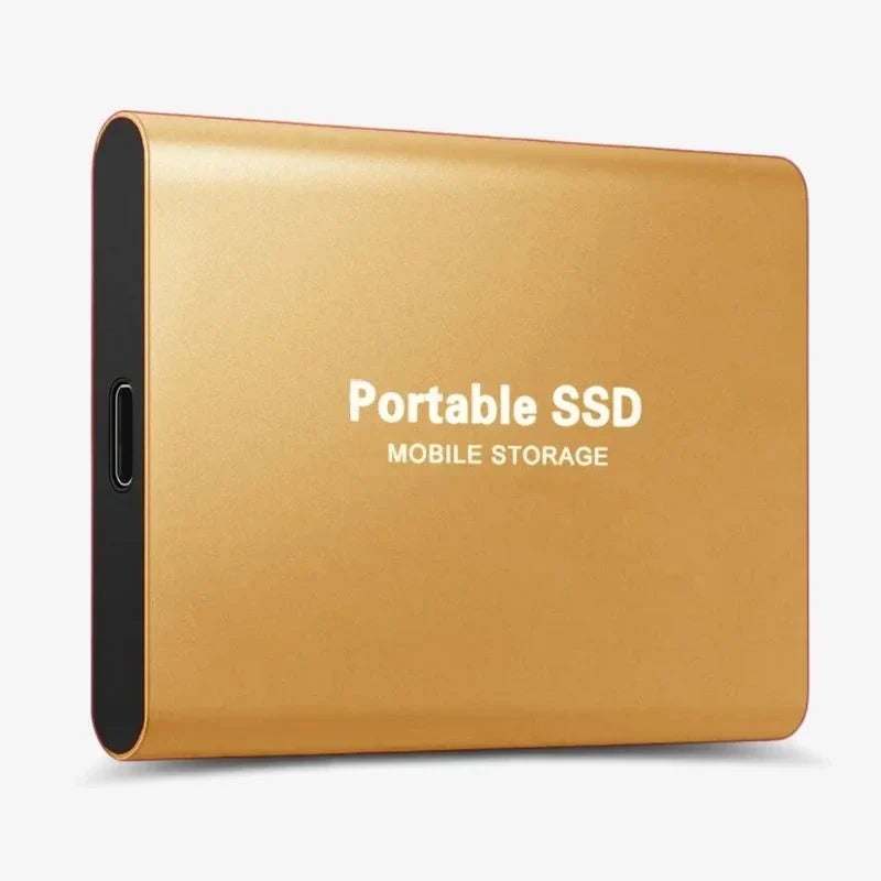 Wearclo | Ultra Fast External SSD – Portable Storage USB 3.1 (Up to 128GB)