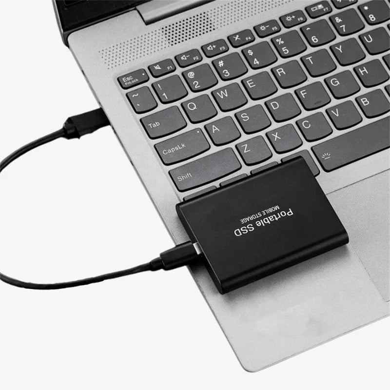 Wearclo | Ultra Fast External SSD – Portable Storage USB 3.1 (Up to 128GB)