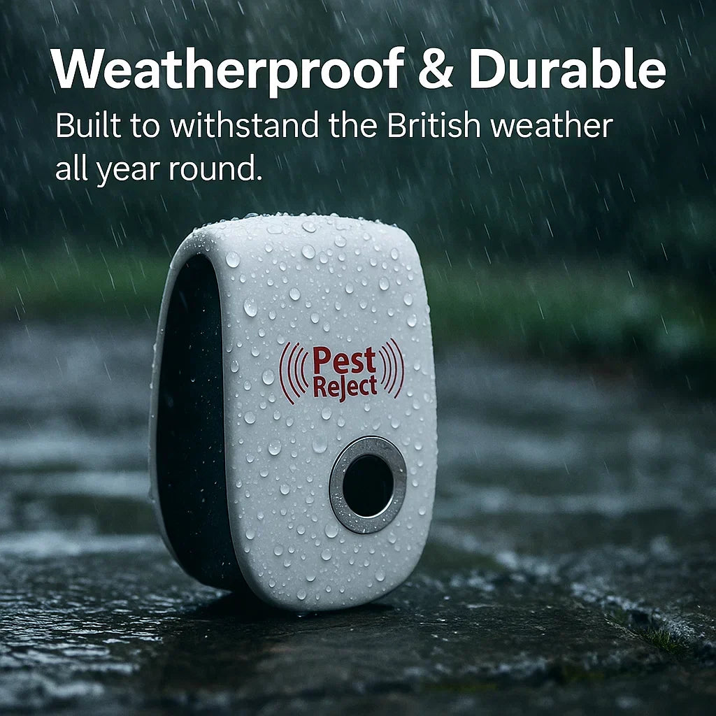 Wearclo | Ultrasonic Squirrel Repeller Device - Effective Pest Control to Deter Squirrels in 48 Hours for Gardens & Yards