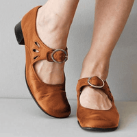 Wearclo | Supportive Leather Orthopedic Sandals