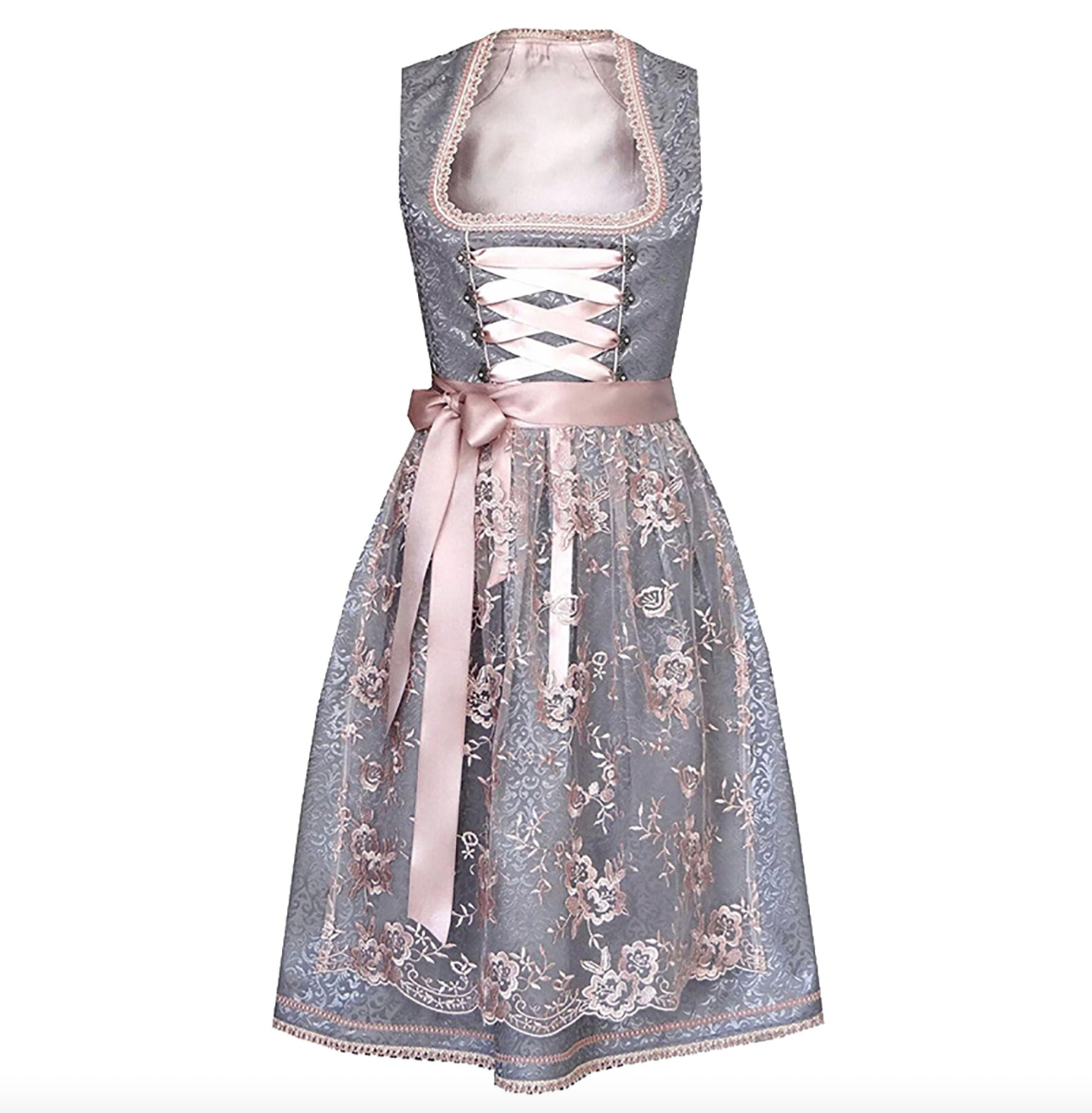 Wearclo | Unique Women's Traditional Dress with Apron Perfect for Oktoberfest
