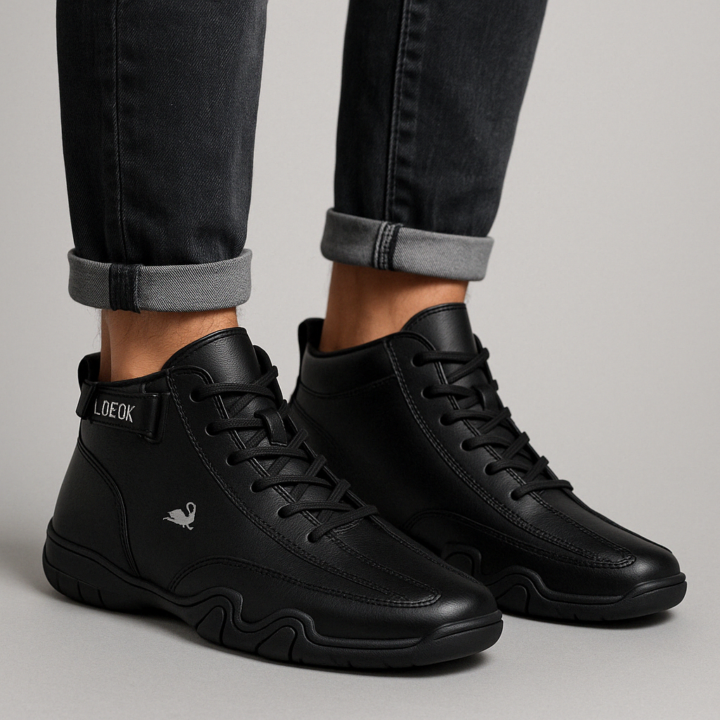Wearclo | Unisex Barefoot Walking Boots Lace-Up