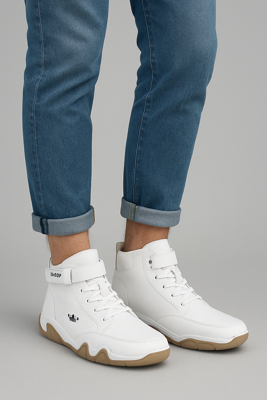Wearclo | Unisex Barefoot Walking Boots Lace-Up