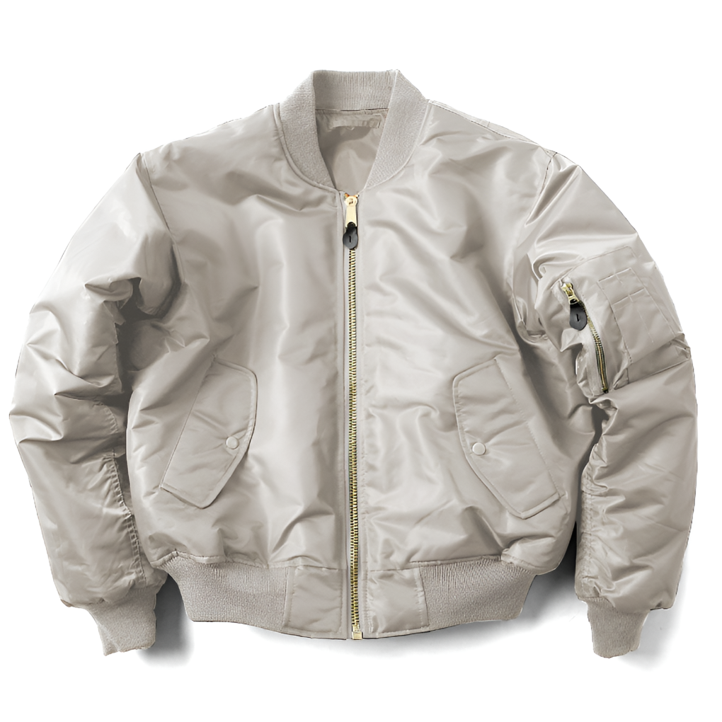 Wearclo | Unisex Bomber Jacket with Zipper