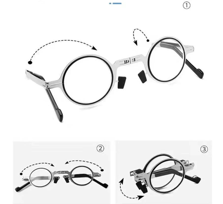 Wearclo | Unisex Folding Reading Glasses with Case
