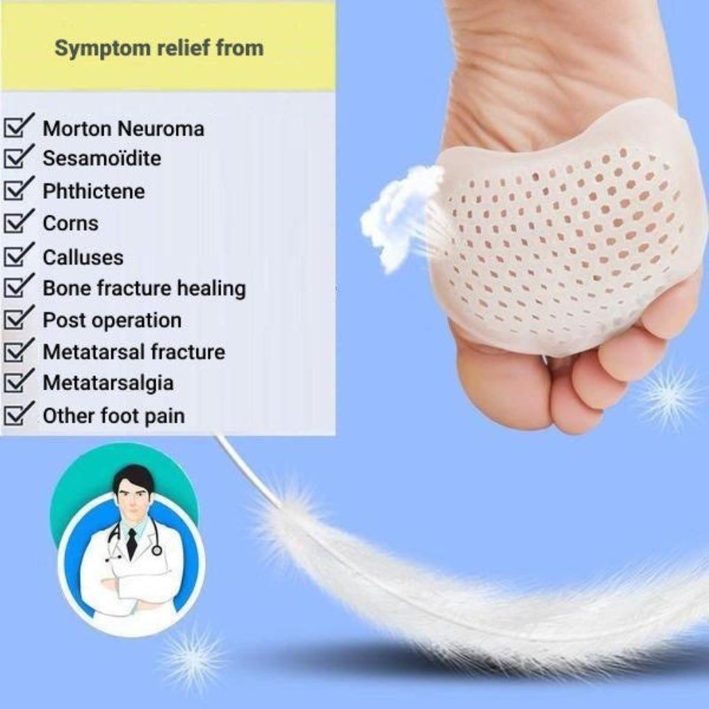 Wearclo | Unisex Metatarsal Pads with Air Circulation Holes