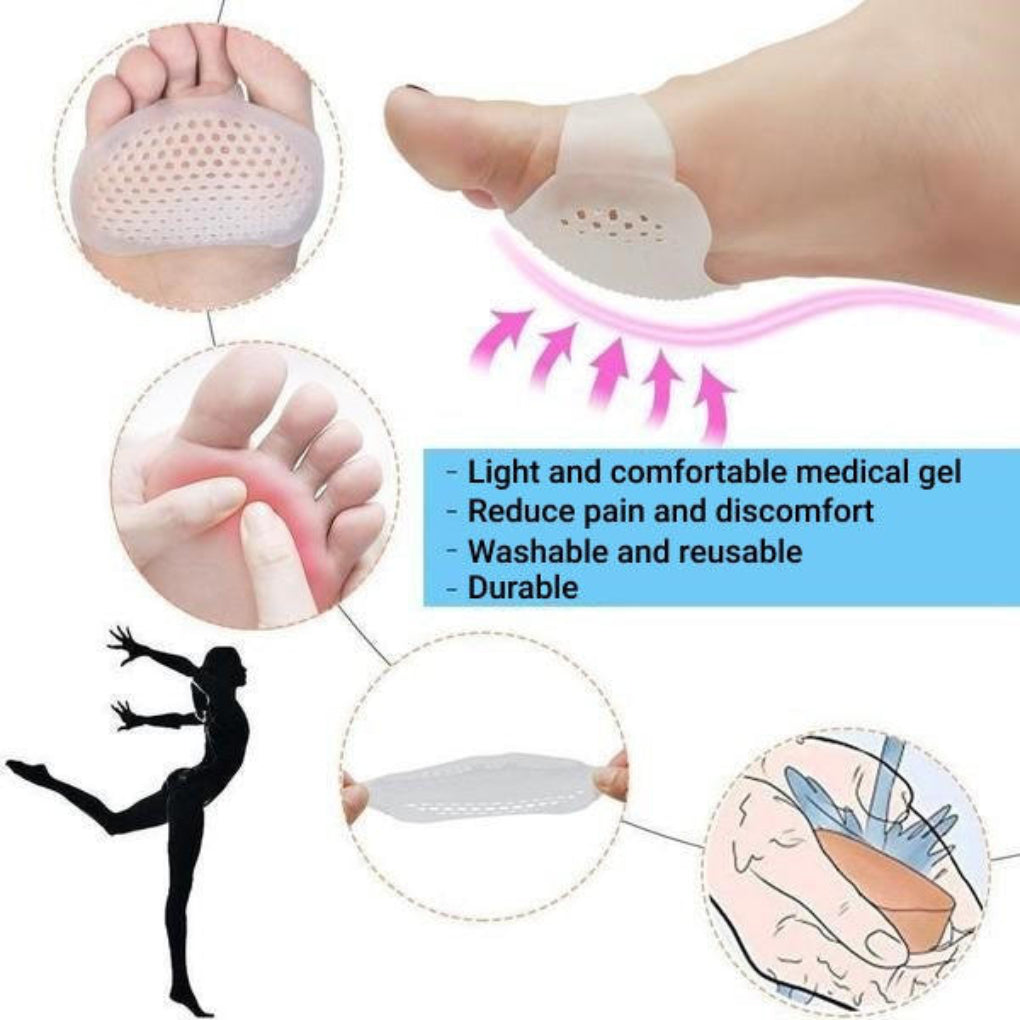 Wearclo | Unisex Metatarsal Pads with Air Circulation Holes