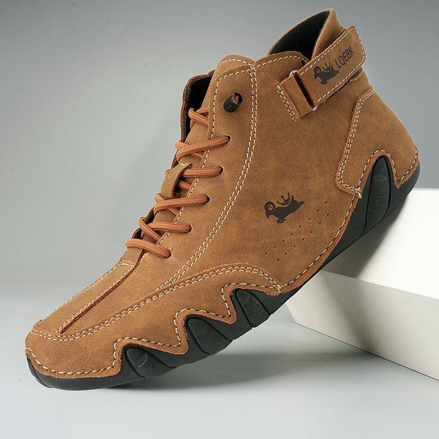 Wearclo | Unisex Mid-Top Lace-Up Barefoot Shoes