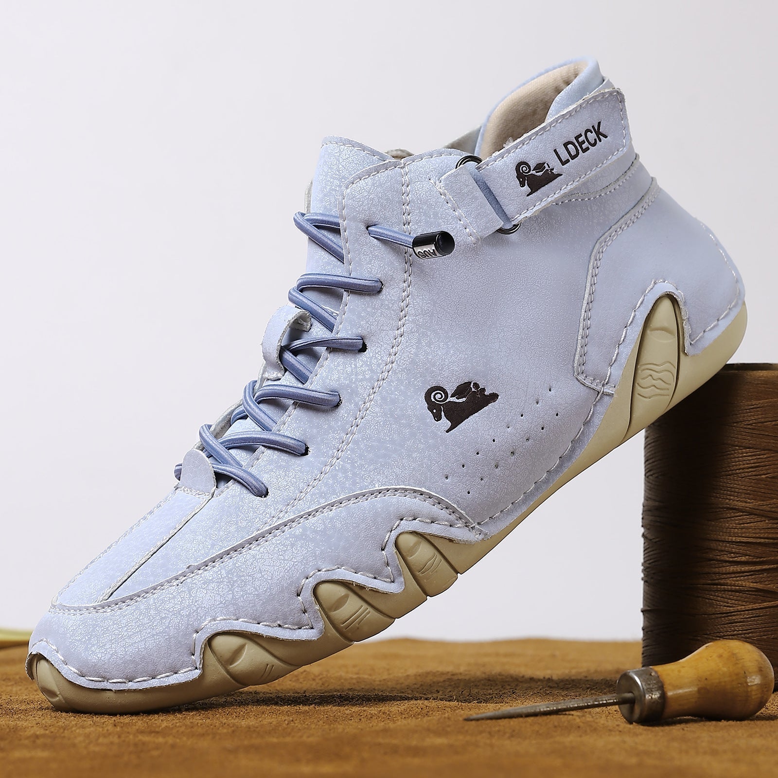 Wearclo | Unisex Mid-Top Lace-Up Barefoot Shoes