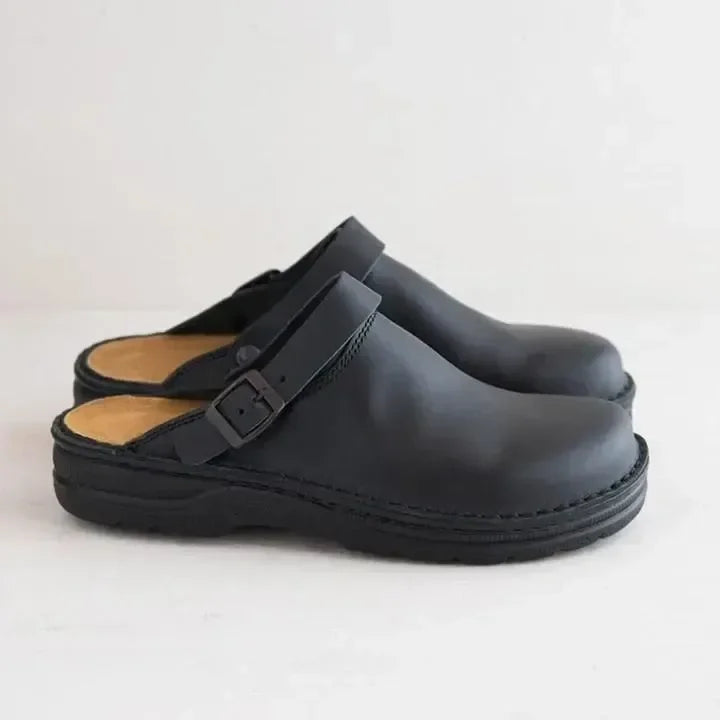 Wearclo | Unisex Slip-On Clogs with Buckle Strap