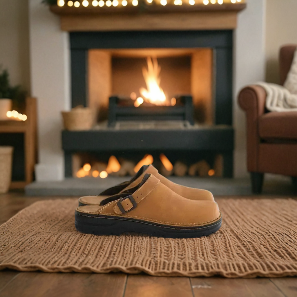 Wearclo | Unisex Slip-On Clogs with Buckle Strap