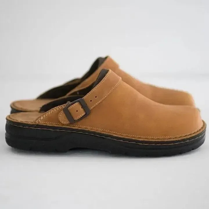 Wearclo | Unisex Slip-On Clogs with Buckle Strap