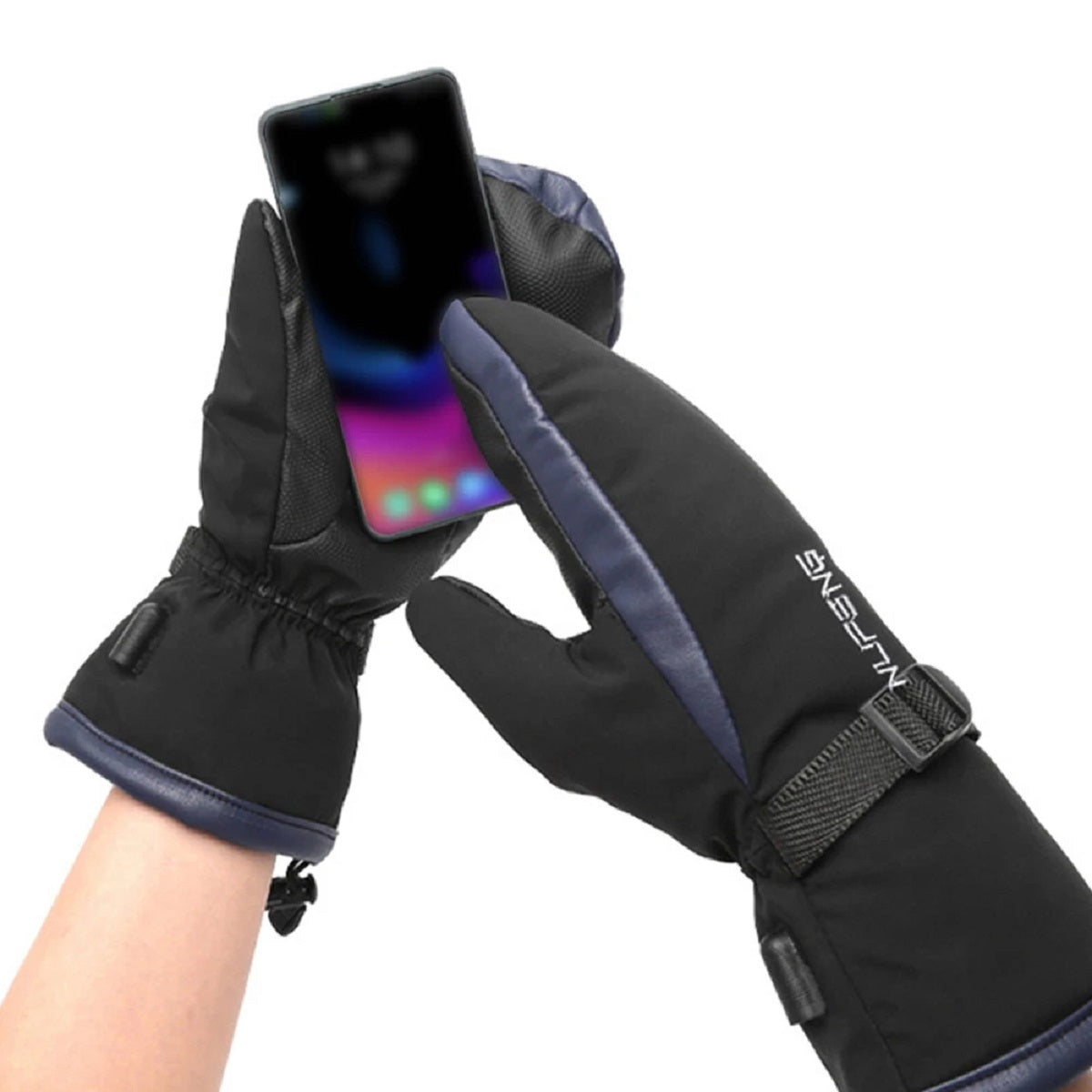 Wearclo | USB Electric Heated Gloves | Plug-and-play, dual-sided heating, waterproof design, suitable for skiing, hiking, and daily winter protection