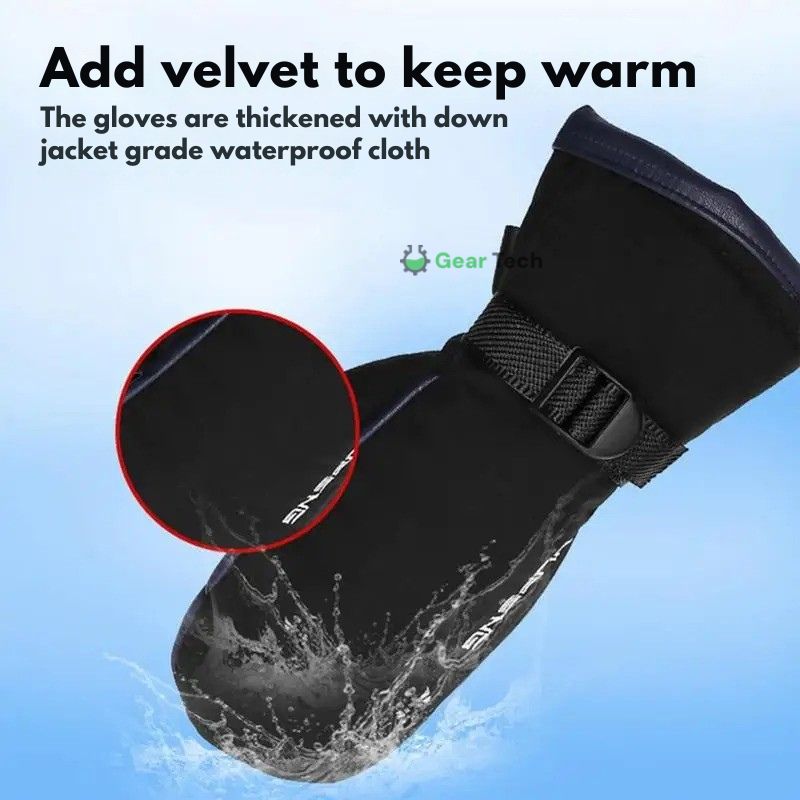 Wearclo | USB Electric Heated Gloves | Plug-and-play, dual-sided heating, waterproof design, suitable for skiing, hiking, and daily winter protection