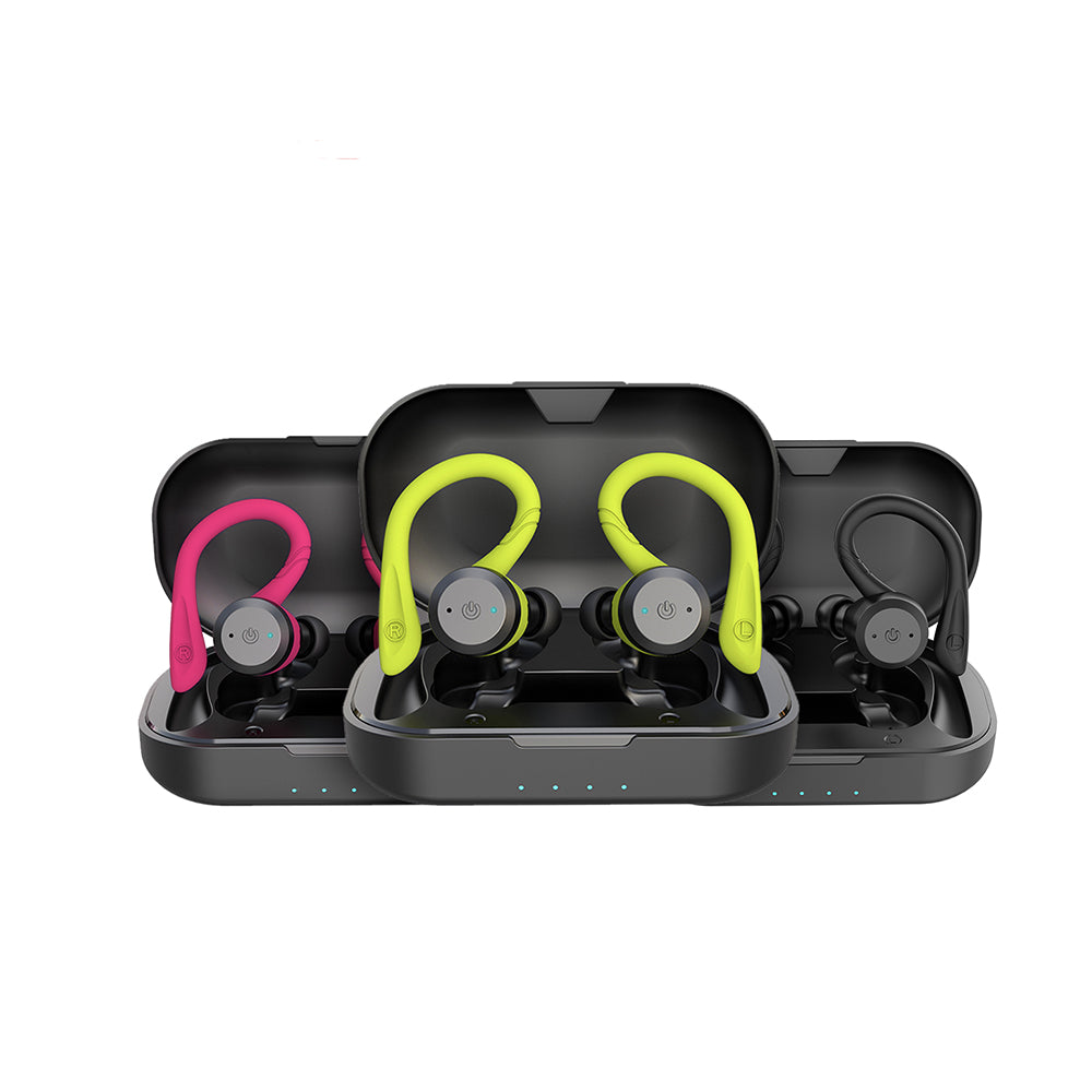 Wearclo | Vega - Waterproof Wireless Sport Earbuds with 20 Hours Playtime