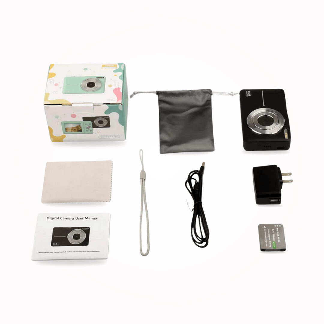 Wearclo | Vintage Digital Camera | 1080p Video and HD Photos | Compact Design