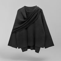 Wearclo | Flowy Asymmetrical Draped Cape