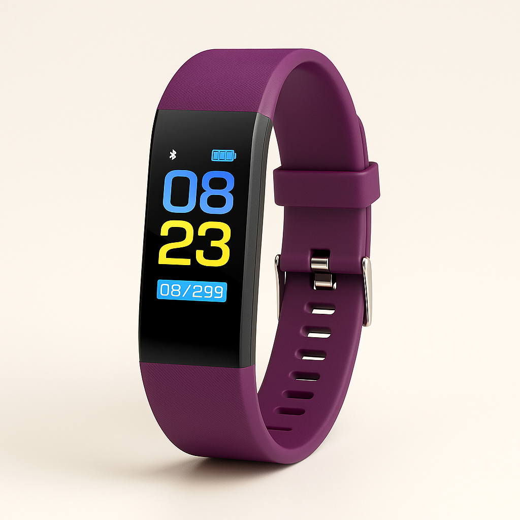 Wearclo | VitaWatch | Senior Smartwatch with Health Monitor and Large LED Screen