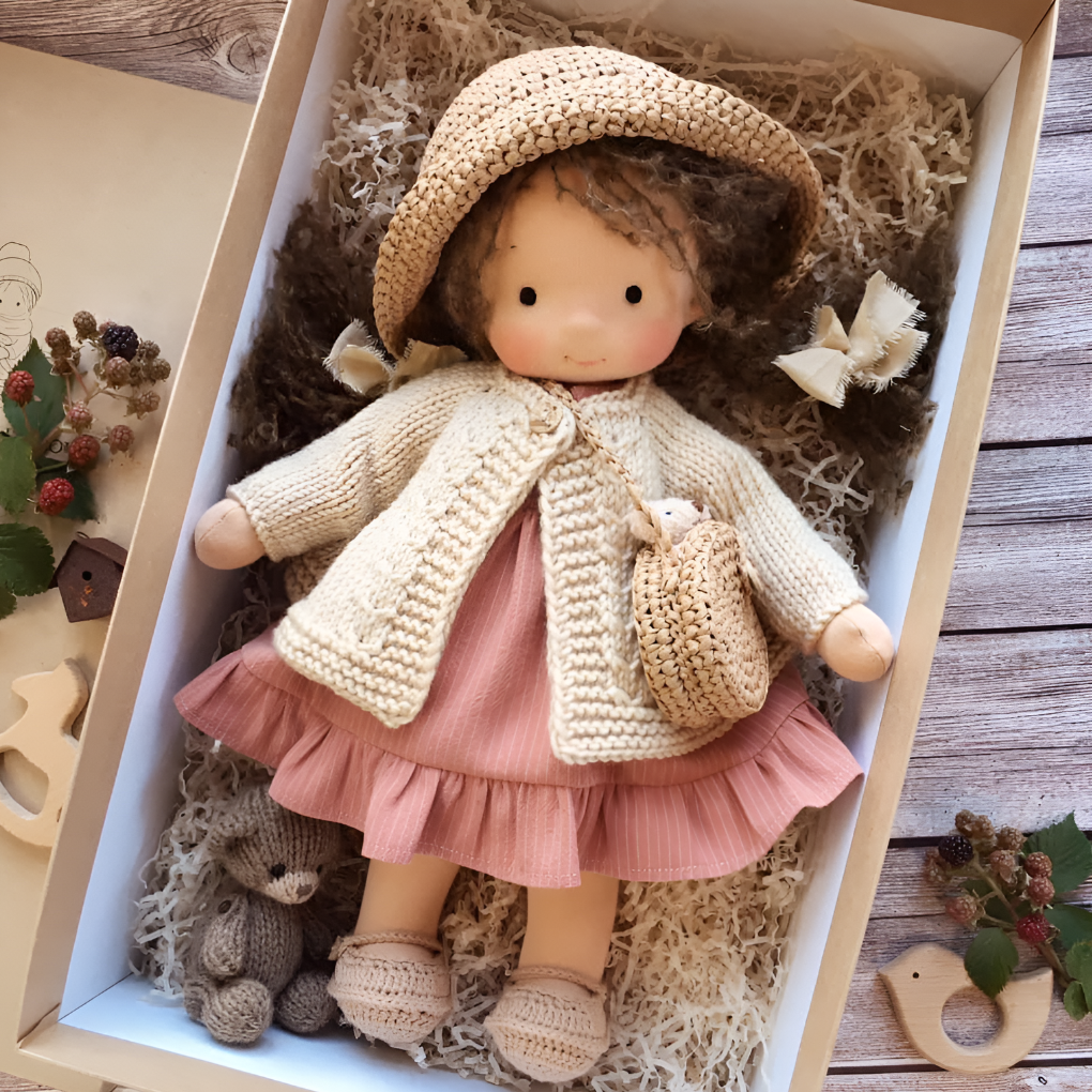 Wearclo | Waldorf Cloth Doll with Simple Design